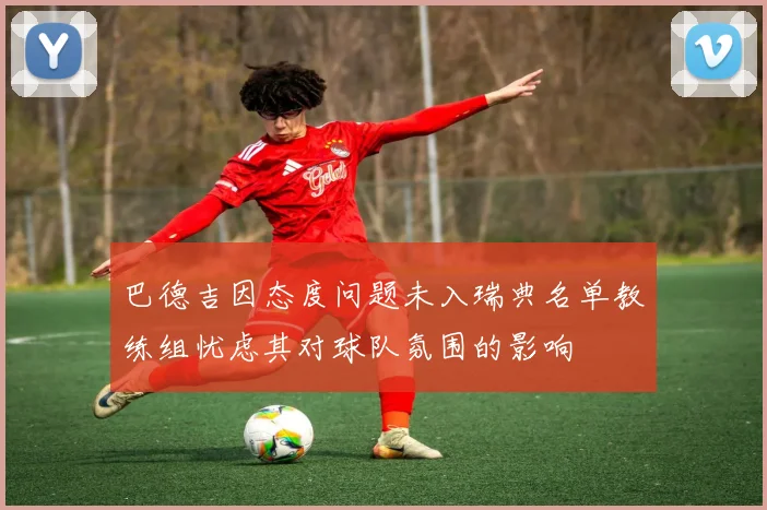 巴德吉因态度问题未入瑞典名单教练组忧虑其对球队氛围的影响